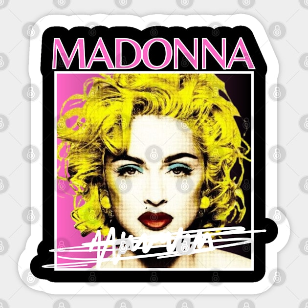 Madonna///original retro Sticker by DetikWaktu